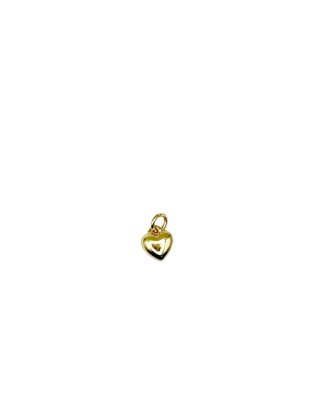 Small Bubble Heart Charm