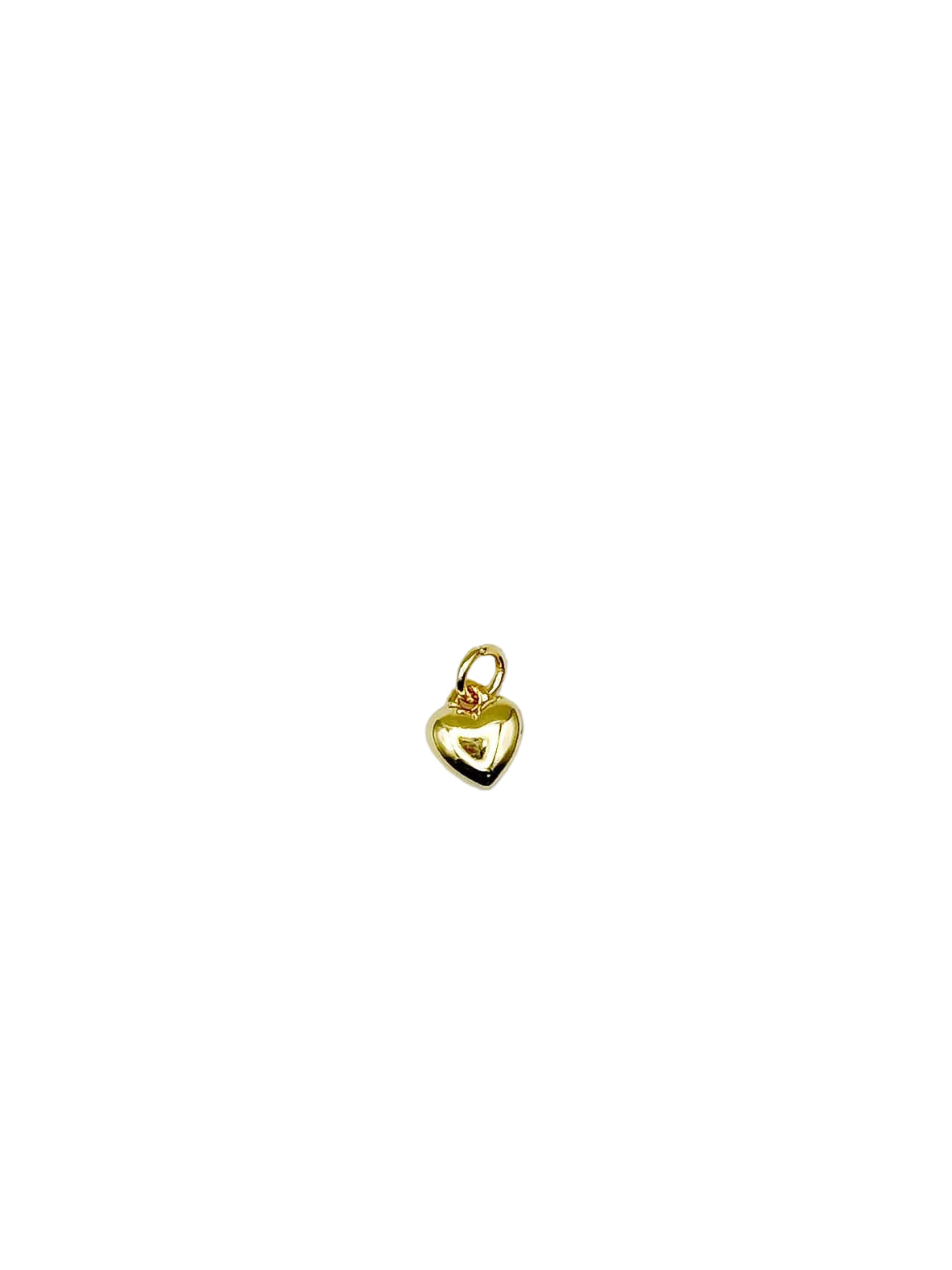 Small Bubble Heart Charm