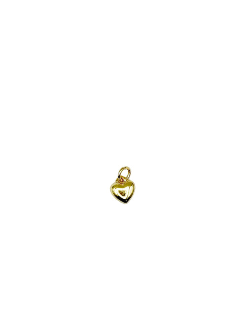 Small Bubble Heart Charm