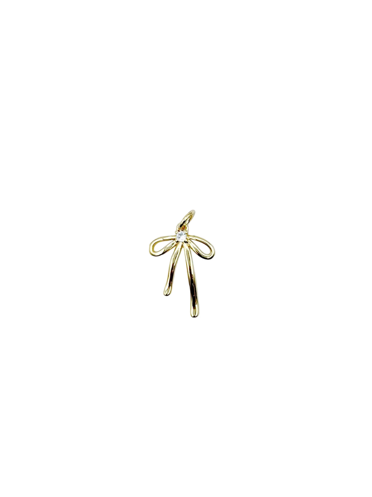 Dainty Hanging Ribbon Charm