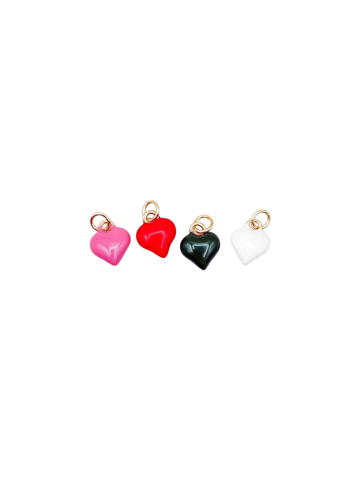 Red Heart Canister Charm