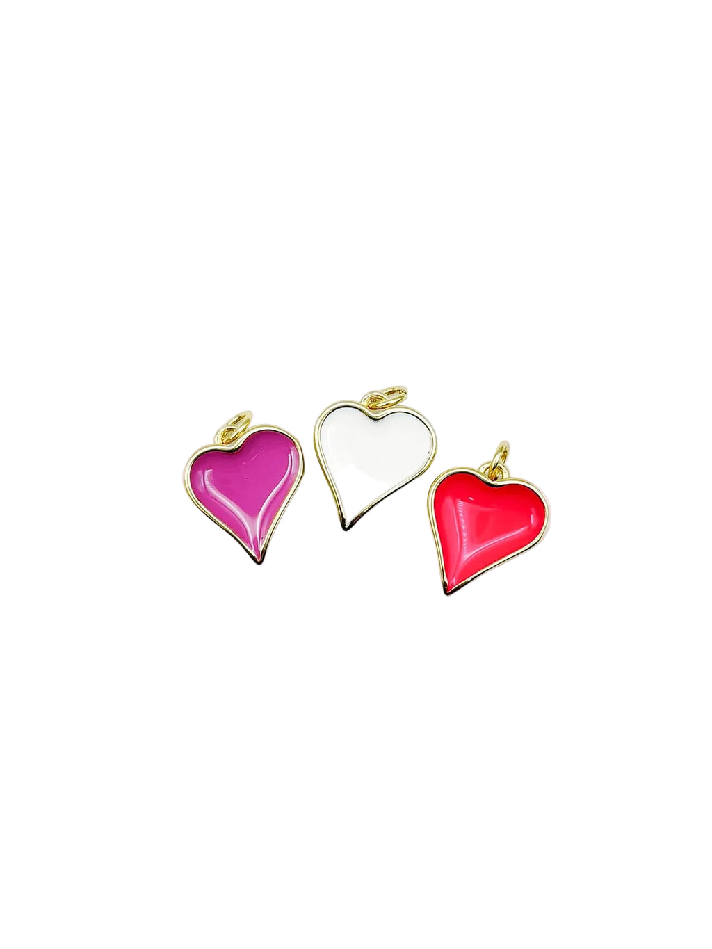 Pink Heart Color Charm