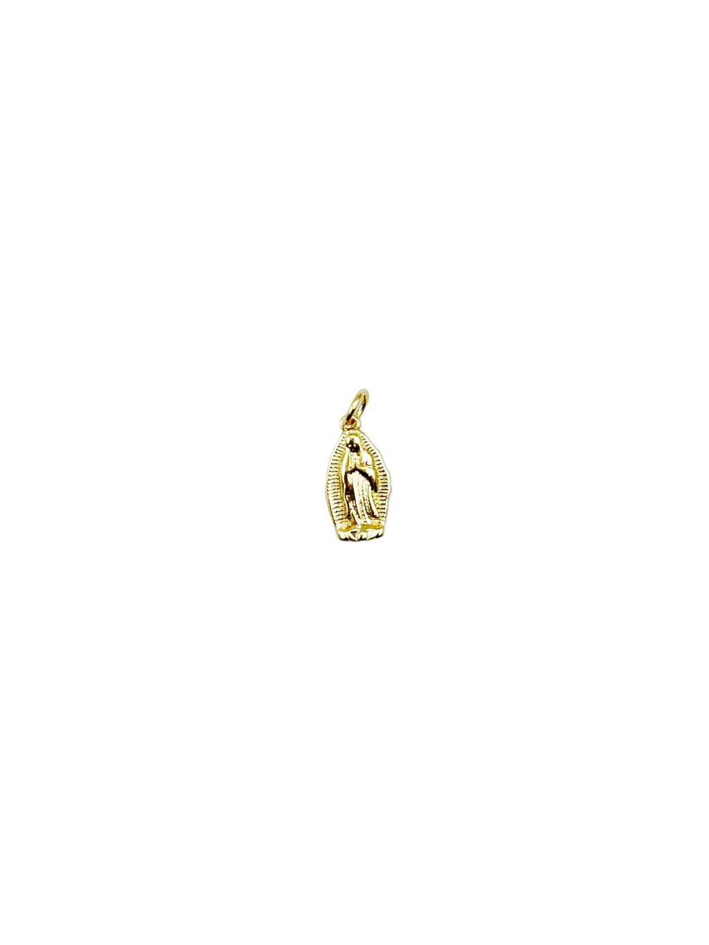 Gold Mary Charm