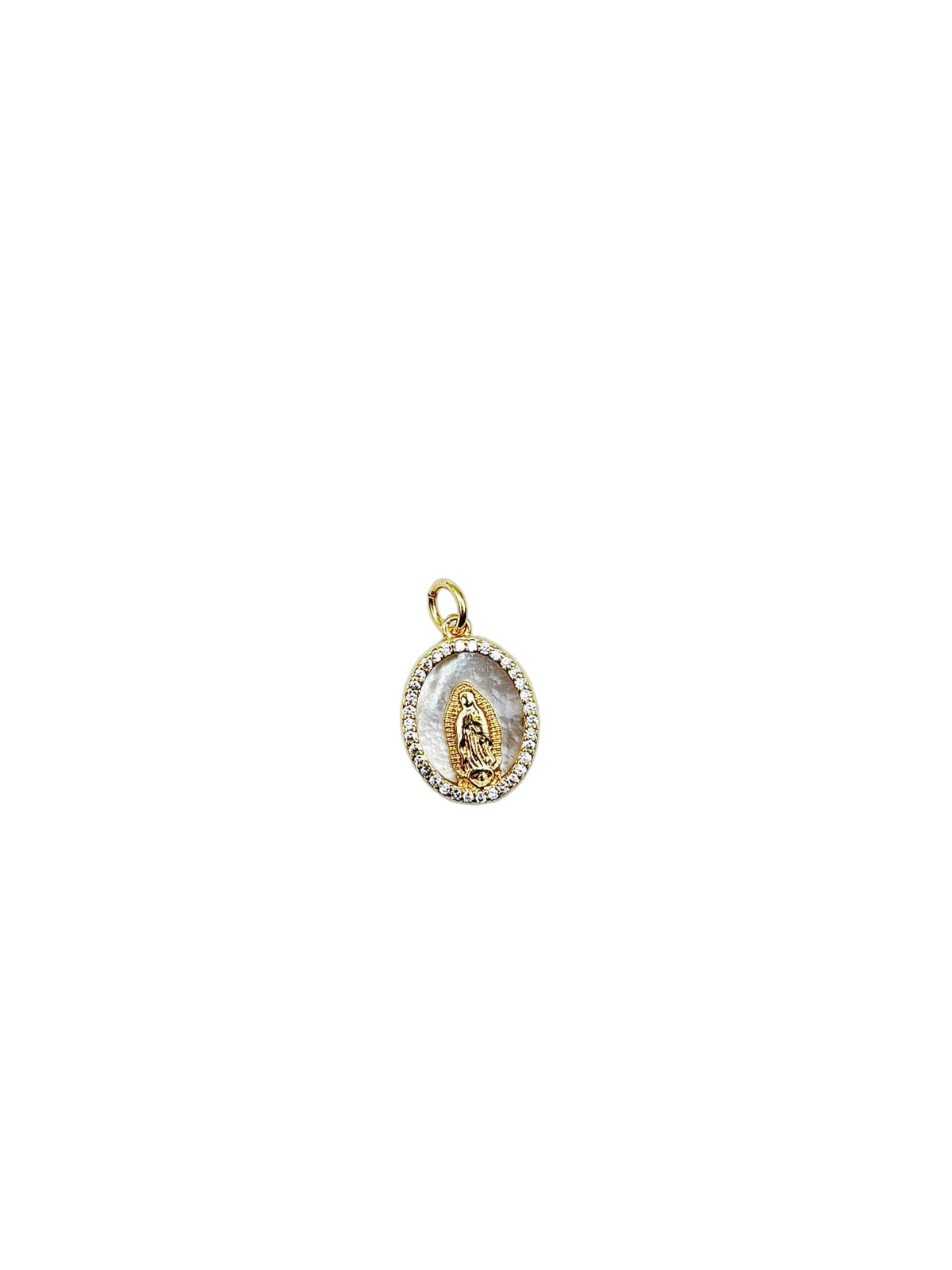 Studded Mary Charm