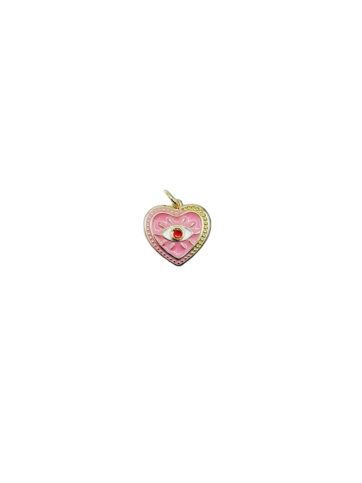 Pink Eye Charm