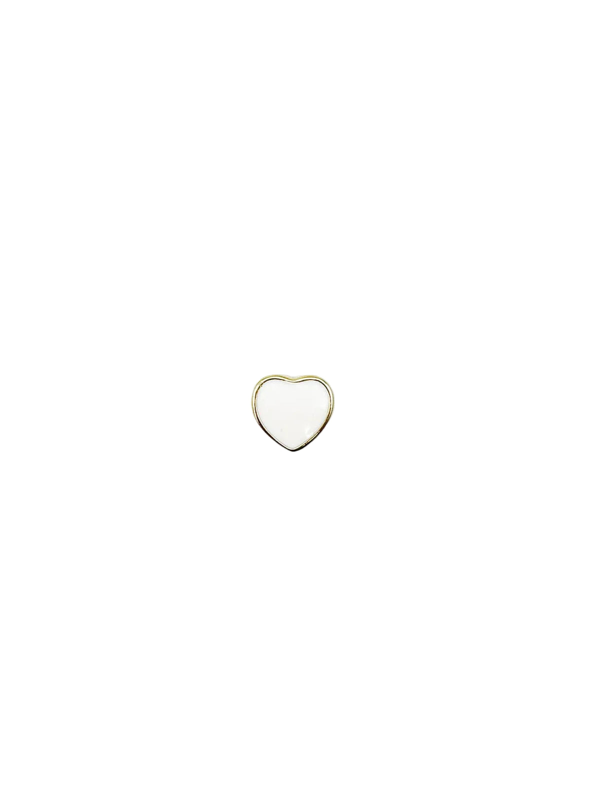 Round Heart Charm