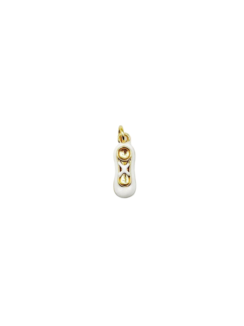 White Scoop Charm