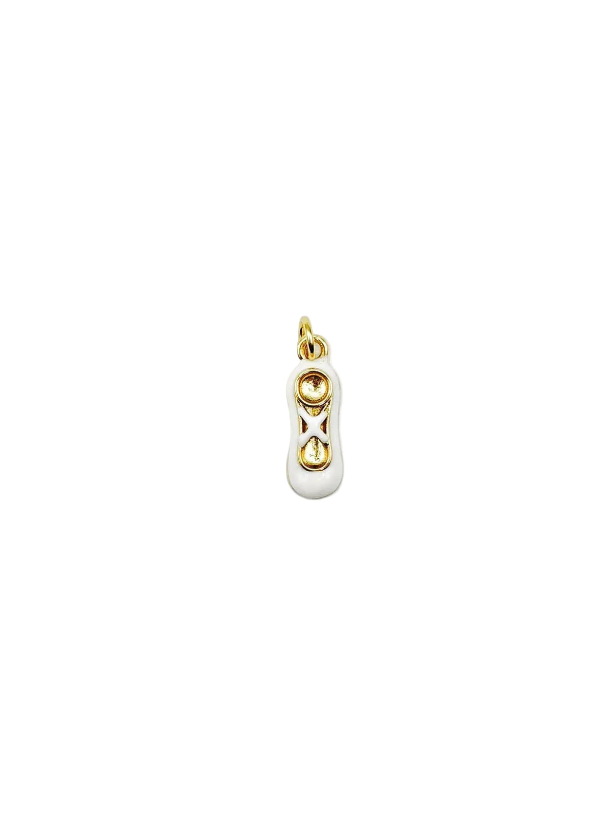 White Scoop Charm