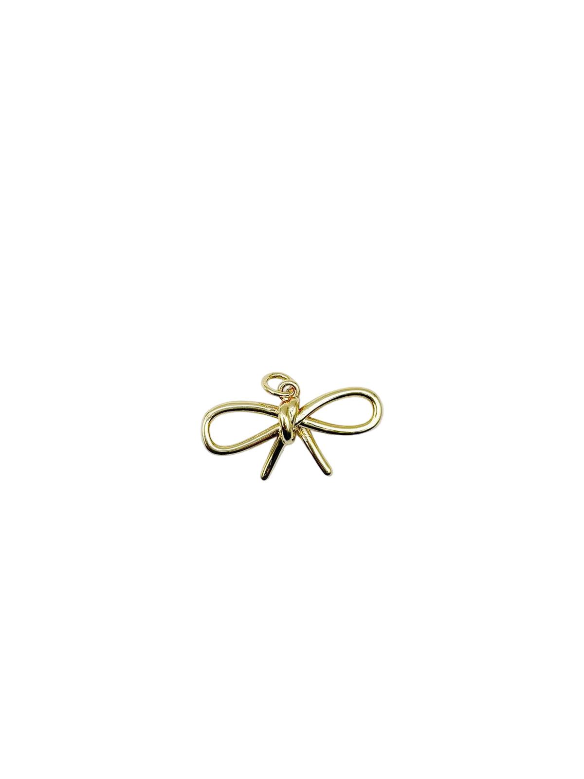 Thin Bow Loop Charm